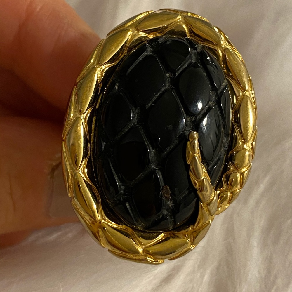 Roberto cavalli snake ring